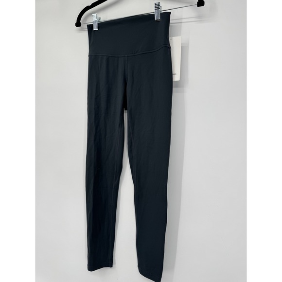 NWT LULULEMON SIZE 6 ALIGN HIGH RISE 25"AUTHENTIC NULU Grey Yoga Athleisure Gym - Picture 8 of 8